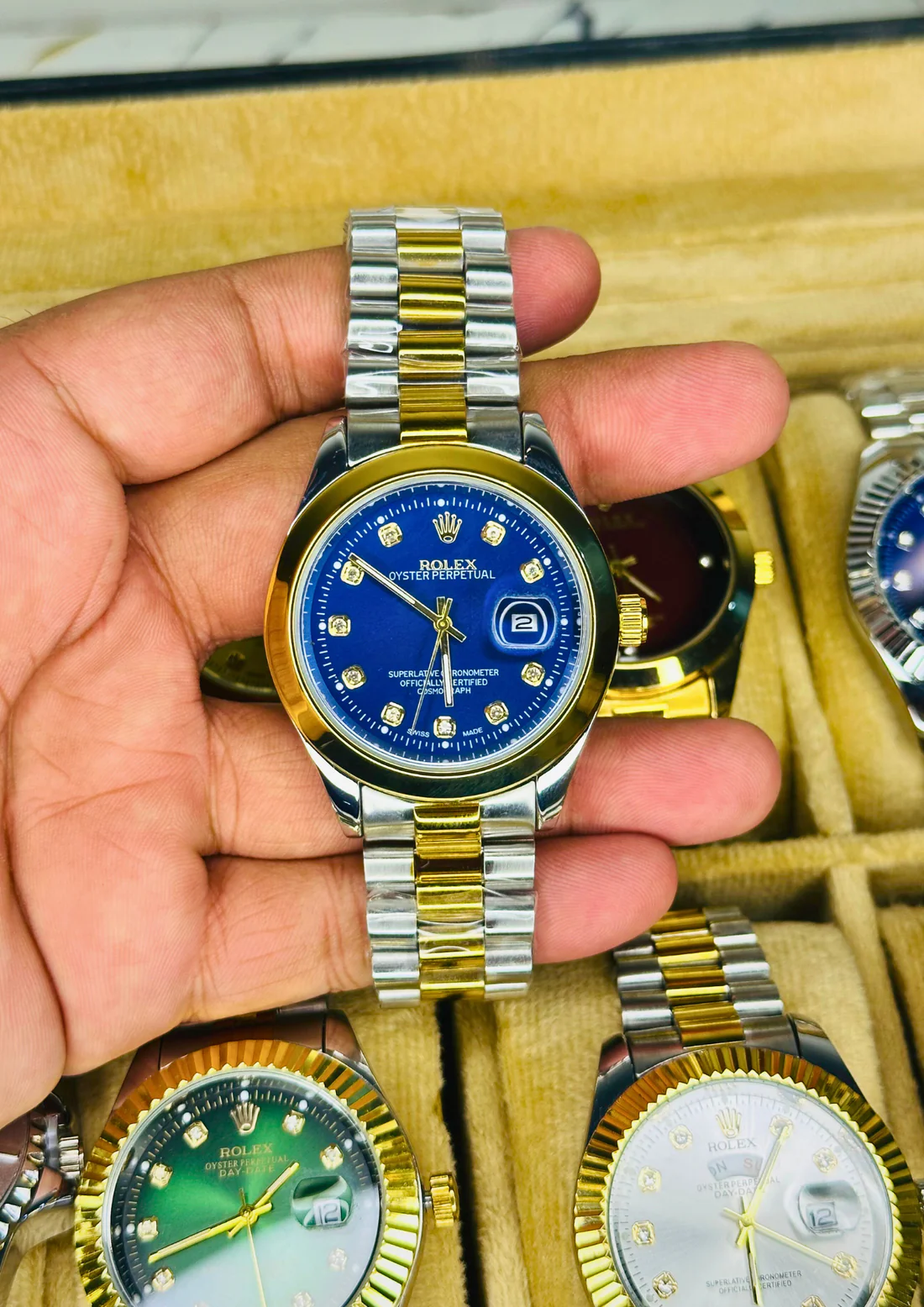 Rolex Oyster Perpetual Royal Blue Edition — The Symbol of Prestige