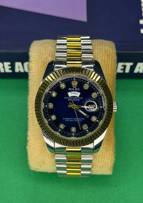 Rolex Oyster Perpetual Day-Date – Midnight Blue Elegance