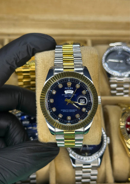 Rolex Oyster Perpetual Day-Date – Midnight Blue Elegance
